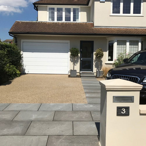 Block paved, resin-bound, resin-bonded and gravel driveways and paths